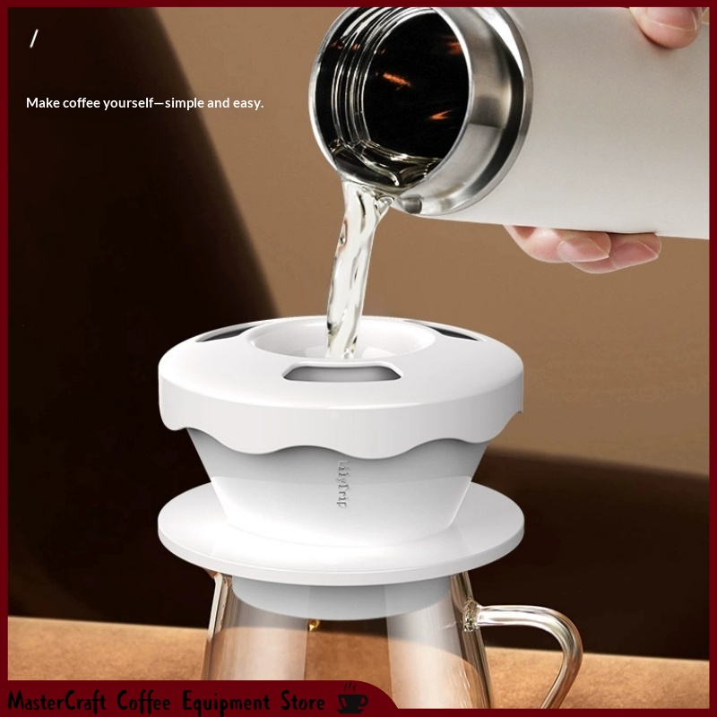Home Bar Supplies - Tritan Lily Cake Kahve Demleme Aparatı,