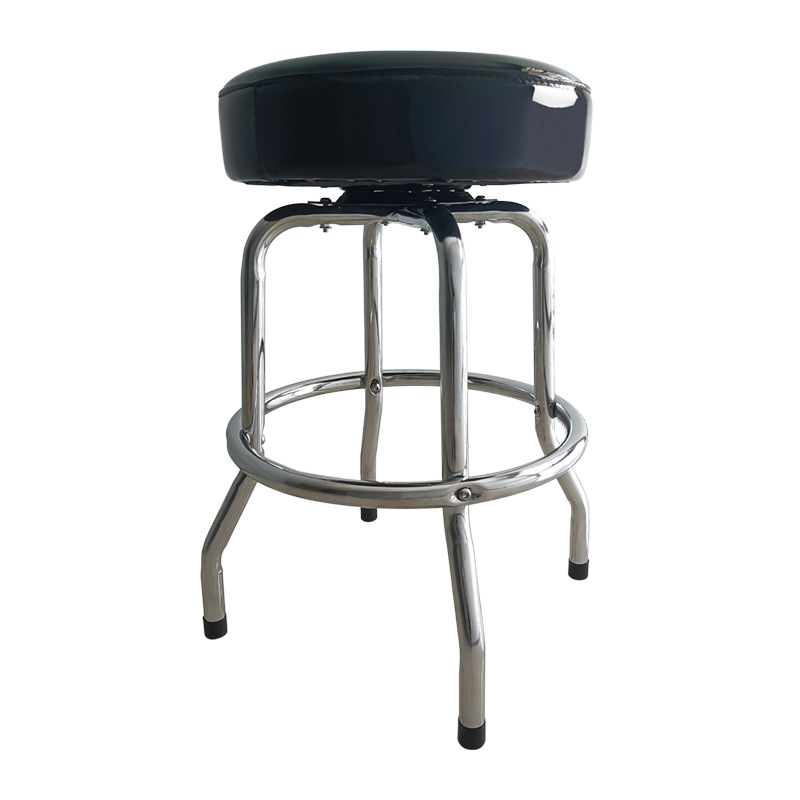 Home Bar Stools - 360 Derece Dönebilen Siyah Gitar Taburesi,