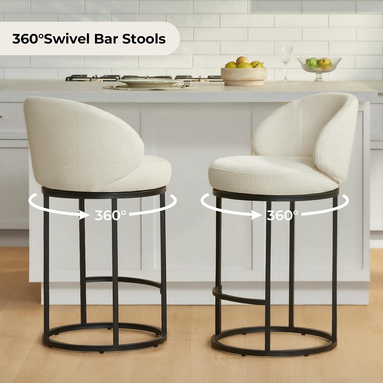 Döşemeli Döner Bar Tabureleri, - Home Bar Stools incelemesi ve fiyatı