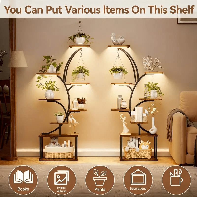 8 Katmanlı Metal İç Mekan Bitk - Home Bar Shelves incelemesi ve fiyatı