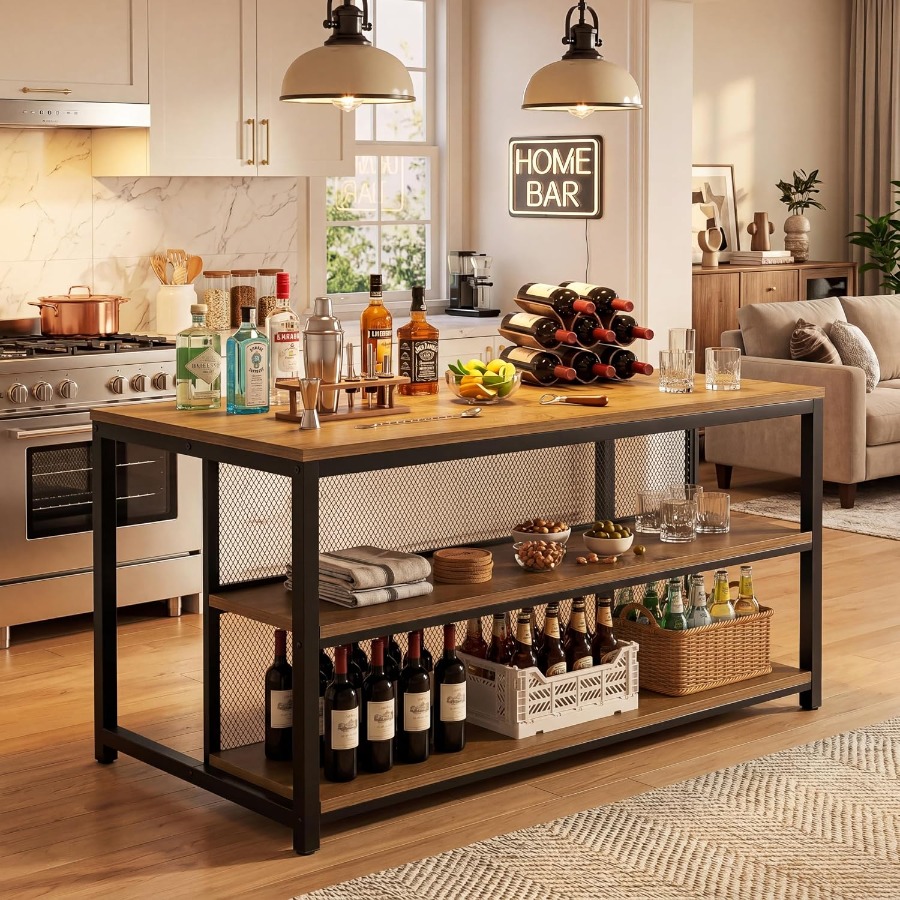 63 inçlik Bar Masası, Depolama - Home Bar Shelves incelemesi ve fiyatı