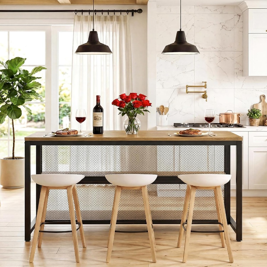 63 inçlik Bar Masası, Depolama - Home Bar Shelves incelemesi ve fiyatı
