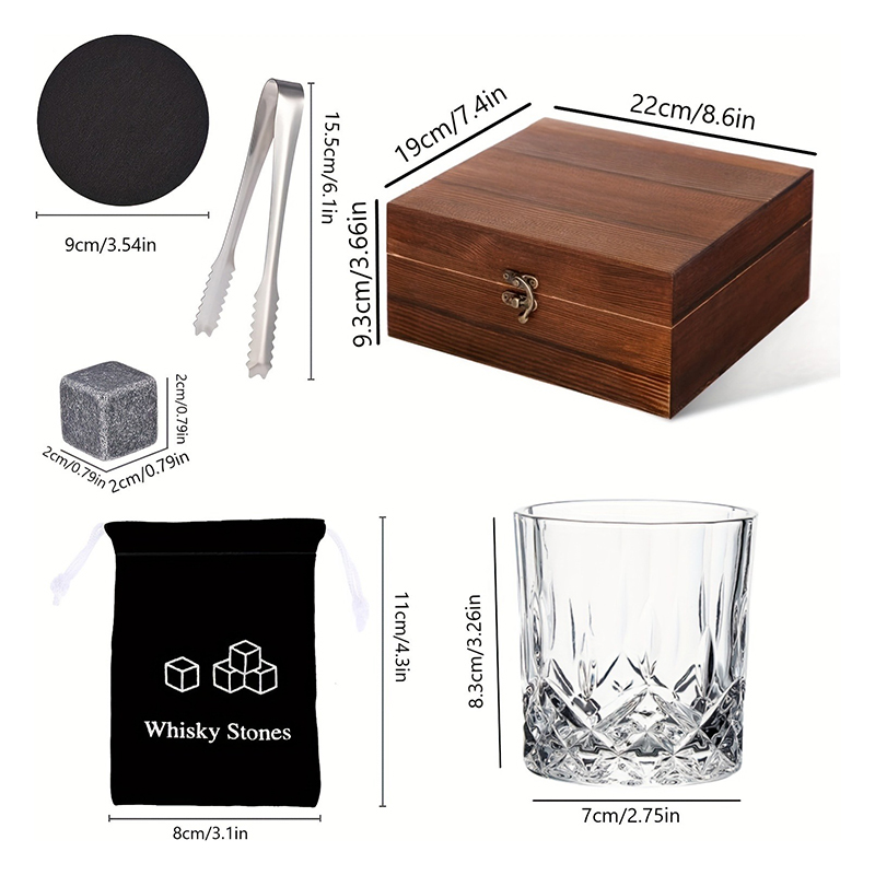 Viski Taşları Hediye Seti, 8 Y - Highball Glass Set incelemesi ve fiyatı