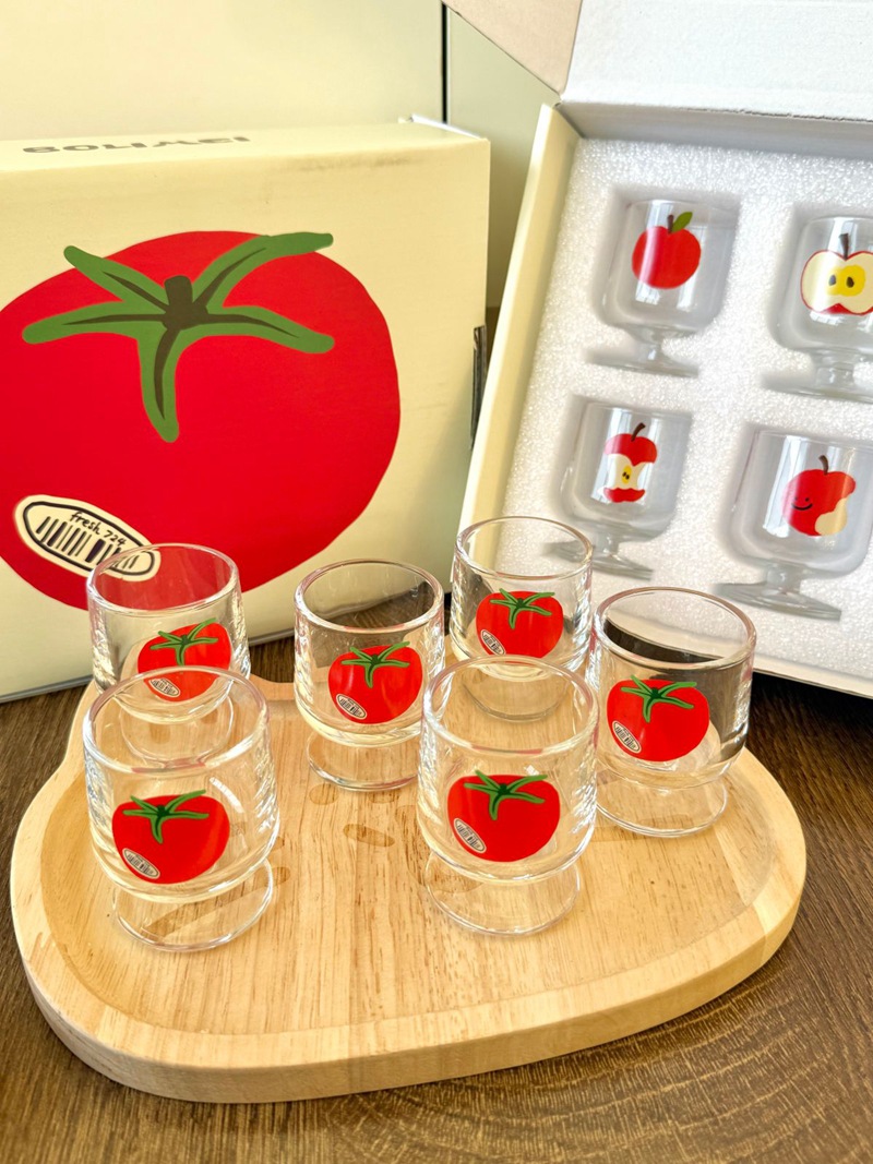 Şirin Domates Desenli, Yüksek  - Highball Glass Set incelemesi ve fiyatı