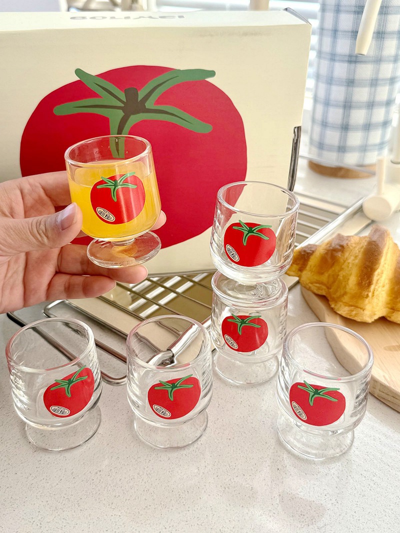 Şirin Domates Desenli, Yüksek  - Highball Glass Set incelemesi ve fiyatı