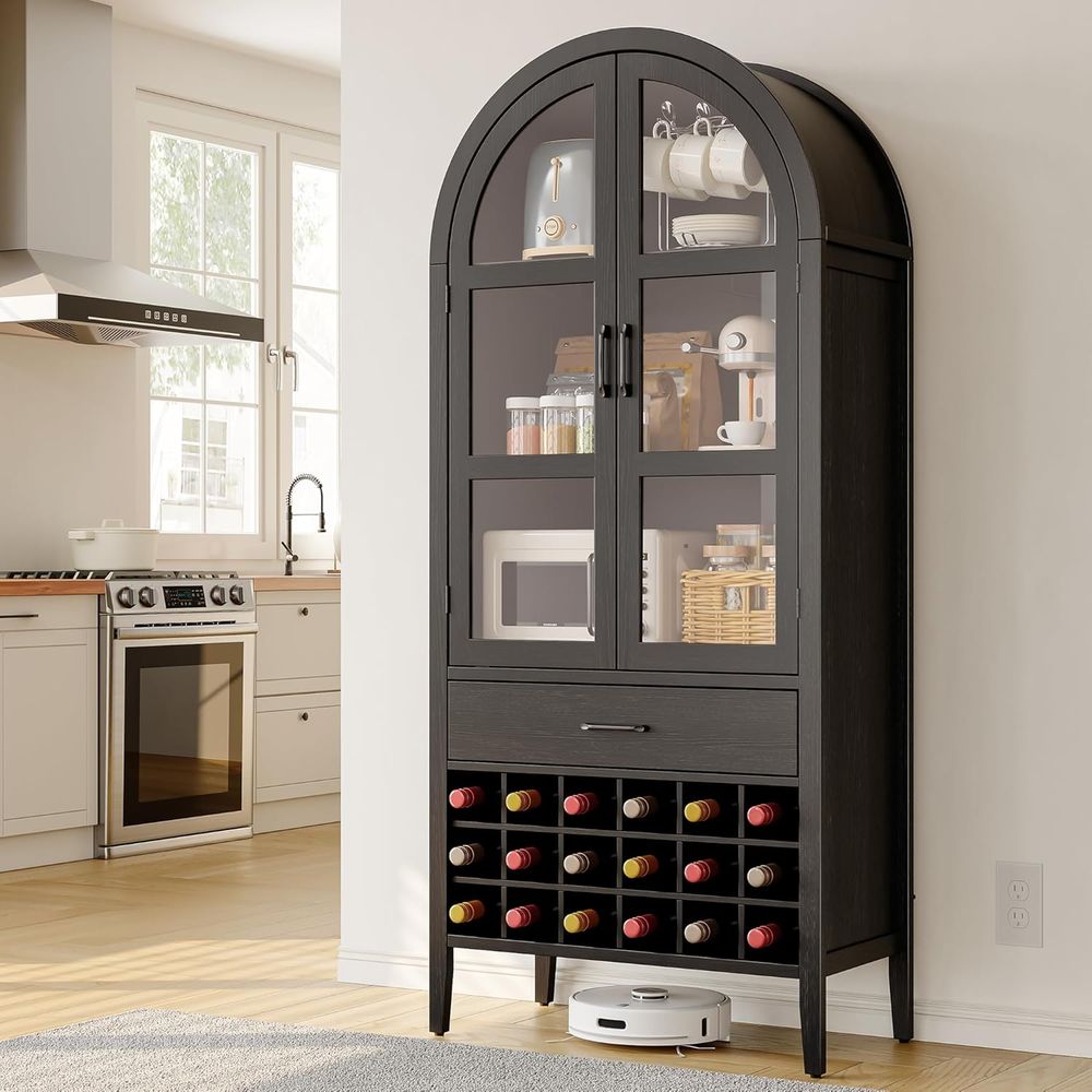 71 inç Yüksekliğinde Kavisli Ş - Home Bar Shelves incelemesi ve fiyatı