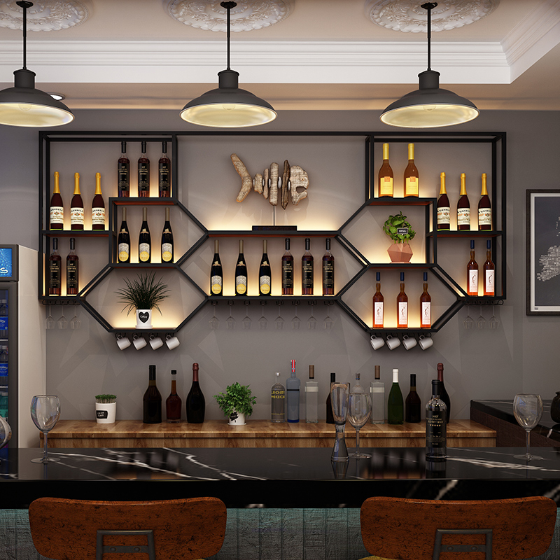 Metal Raflar Şarap Dolabı Otur - Home Bar And Cabinet incelemesi ve fiyatı
